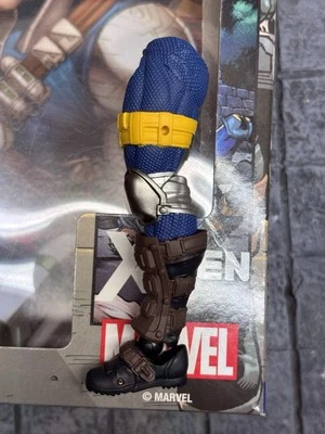 "Cable Kaiyodo Revoltech pierna izquierda solo 1:12 Marvel Legends pieza de figura de 6""" Foto 1 de 4