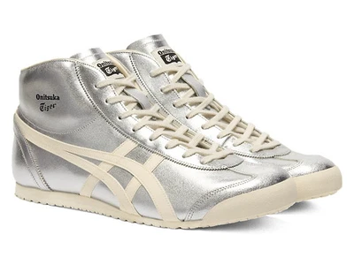Onitsuka Tiger MEXICO Mid Runner 1183B577 020 SILBER/CREME Unisex