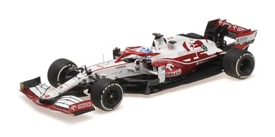 Minichamps 1:18 ALFA ROMEO C41 KIMI RAIKKONEN FINAL RACE ABU DHABI GP 2021 - Bild 1 von 4