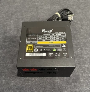 Rosewill Photon 750W 80Plus Gold Alimentatore Gaming Modulare Completo Spedizione Veloce! - Foto 1 di 5