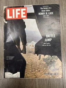 LIFE MAGAZINE MARCH 10, 1967 BATTLE JUMP VIET NAM VINTAGE ADS EXCELLENT   - Picture 1 of 1