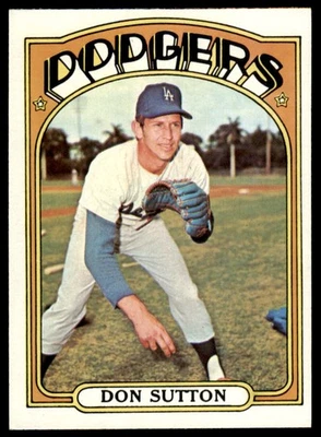 1972 Topps Set Break Don Sutton #530 quase perfeito-perfeito ou MELHOR - Imagem 1 de 2