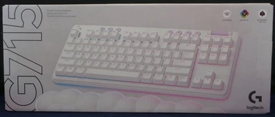 Logitech G715 TKL Aurora Collection Wireless Mechanical Gaming Keyboard - White - Image 1 of 4