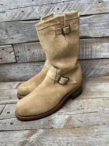 Chippewa Engineer Stahlkappe Hawthorne Wildleder Arbeitsstiefel US 8E UK 7 - Bild 1 von 13