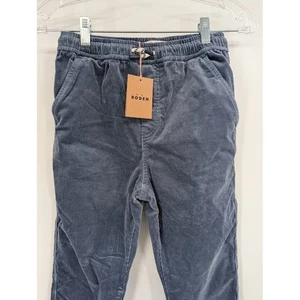 Mini Boden Kids Pull on Corduroy Pants Blue NWT sz 10-11Y - Picture 1 of 5