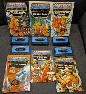 MASTERS OF THE UNIVERSE HE-MAN 1983 1985 LADYBIRD BOOK COLLECTION AUDIO CASSETTE - Picture 1 of 18