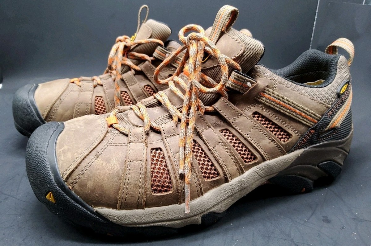 Zapatos De Trabajo Keen Flint II Con Puntera De Acero, Marrón Para Hombre