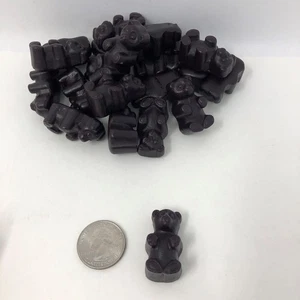 Osos de regaliz JuJu 2 libras regaliz negro Ju Ju Bear - Imagen 1 de 1