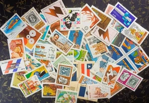 BRAZIL 1970 1980 - Stamps Lot 100 Commemoratives Decades 70-80 X2 - MNH - Picture 1 of 2