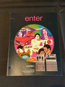 Ampex ACR-25B Automatic Video Cassette Recorder Booklet Vtg 1976 1970s - Bild 1 von 4