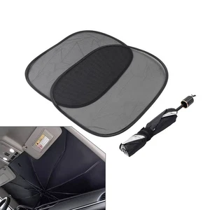 Parabrisas Coche Protector Solar Plegable Parabrisas Cubierta Visera - Imagen 1 de 13