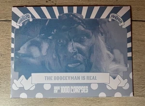 Fright Rags House Of 1000 Corpses Druckplatte 1/1 Magenta #71 Boogeyman Is - Bild 1 von 2