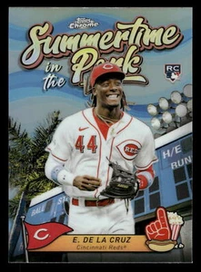 2024 Topps Chrome Elly De La Cruz Summertime In The Park #SITP-4 - Imagen 1 de 2