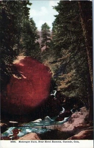 McGregor Falls in der Nähe von Hotel Ramona Cascade Colorado Postkarte nicht verschickt - Bild 1 von 2