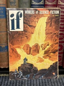 Vintage 1950’s Sci-fi Magazine “if” Science Fiction Collectible - Picture 1 of 16