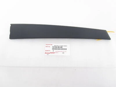 Moldura de ventana delantera para conductor Toyota 75756-06140 2015-2017 Camry original OEM Foto 1 de 3