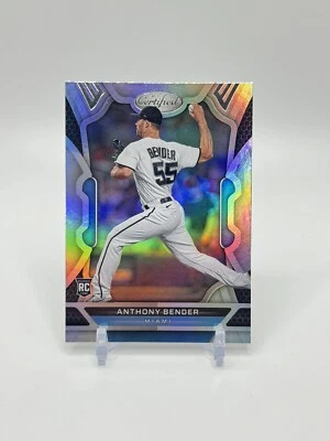2022 Panini Chronicles Certified Anthony Bender Rookie Miami Marlins #48 - Image 1 of 2