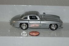 1:43 Diecast 1954 Silver Mercedes 300SL; Distributed By Solido Of France