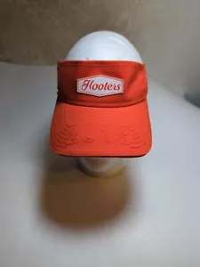 Cappello con visiera Hooters StrapBack arancione 2019 berretto da dipendente equipaggio - Foto 1 di 8