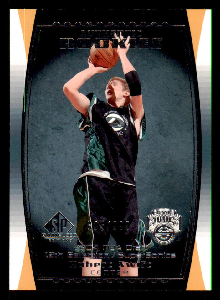 2004-05 SP Game Used #108 Robert Swift RC /999 - Image 1 of 2