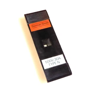 1 x Dorman Smith 30 Amp Type N Fuse Link Carrier 30A 500V AC with 10A Fuse Link - Picture 1 of 5