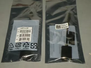 (2) Dell Mini Display Port Male to DP Adapter Cable 857GN DAYANBC084 NEW - Picture 1 of 4