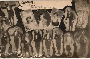 Italia antigua postal vintage Leopoldo Fregoli actor y cantante italiano (784) - Imagen 1 de 2