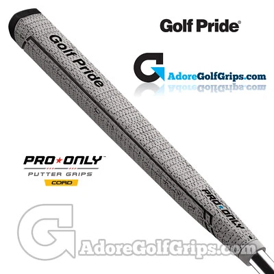 Neu Golf Pride Pro nur blauer Stern 81CC Full Cord Putter Griff - grau/schwarz