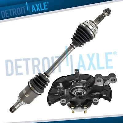 Front Left SteeringKnuckle Hub CV Axle for 2014-2017 Toyota Corolla Matrix 1.8L - Image 1 of 4