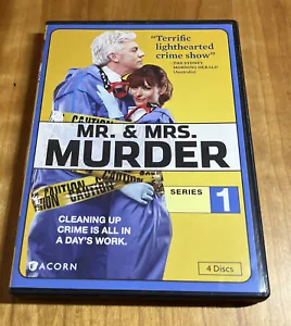 MR. & MRS. MURDER: Series 1 DVD 2014 4-Disc Set - Free shipping - Imagen 1 de 3