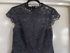 Forever New Black Lace Dress Size 10