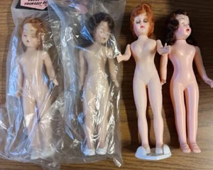 Vintage Wipco Janie Dress yourself Dimestore dolls Set of four. - Picture 1 of 4