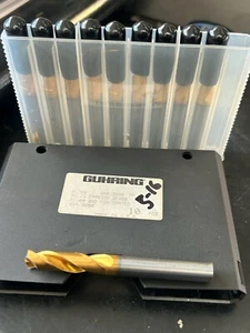 Guhring 1702 Solid Carbide DK460 Drill Bits Set of 10 - Picture 1 of 2