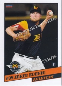 2022 Las Vegas Aviators Jared Koenig RC Rookie Oakland Athletics - Picture 1 of 1