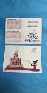 Walt Disney World 25th Anniversary Special Edition Art Collectible & Envelope - Picture 1 of 3
