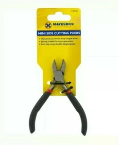 4" 1/4" MINI SIDE CUTTER PLIERS MODEL MAKING JEWELLERY HOBBY CRAFT WIRE CABLE - Picture 1 of 1