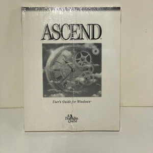 Ascend User's Guide & License Agreement for Windows - Franklin Quest 1995 Sealed - Bild 1 von 4