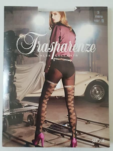 TRASPARENZE COLLANT TAILLE 3 MODELE SHOW COULEUR NOIR - Picture 1 of 2