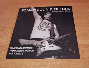 TOMMY BOLIN & FRIENDS Great gypsy soul RAREST GERMANY PROMO CD ALBUM CARD SLEEVE - Picture 1 of 3