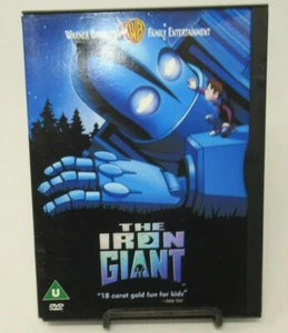 THE IRON GIANT ANIMATED DVD MOVIE, VIN DIESEL,JENNIFER ANISTON, REGION 2 PAL - Picture 1 of 2