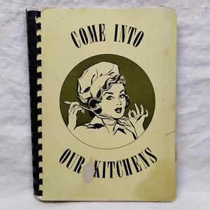 1968 Vintage Cookbook Come Into Our Kitchens Church Recipe Book Grand Rapids MI - Picture 1 of 24