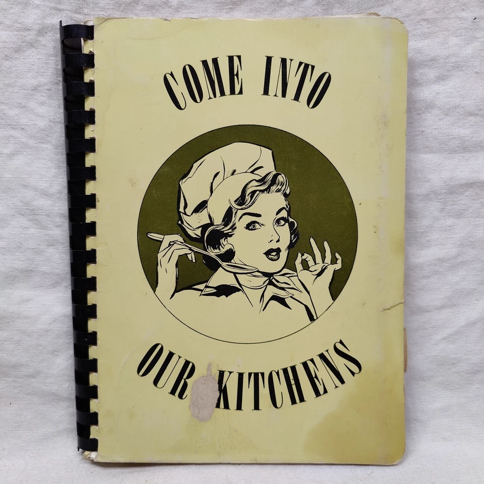 1968 Vintage Cookbook Come Into Our Kitchens Church Recipe Book Grand Rapids MI - Image 1 of 4