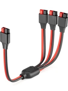 Cable divisor Anderson 10 AWG 1 a 3 cable divisor de carga solar para generación solar - Imagen 1 de 2