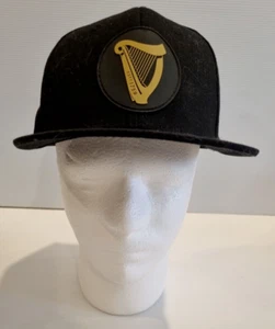 Guinness Snapback Hat – Made of More Black Adjustable Cap for Men – Beer Merch - Imagen 1 de 9
