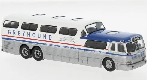 BREKINA 61302 Scala HO Autobus Greyhound Scenicruiser Greyhound anno 1956 - Immagine 1 di 1