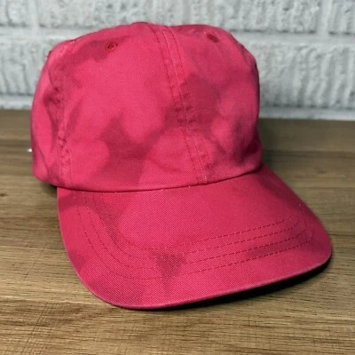 Sombrero Reverso Blanqueador Slouch Correa Trasera Ajustable Rojo Rosa Mezcla Gorra Mujer’s Foto 1 de 4