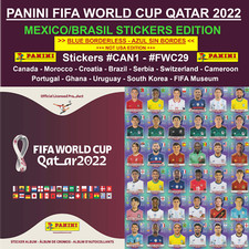Panini World Cup QATAR 2022 - MEXICO/BRASIL Edition - Stickers #CAN1 - #FWC29