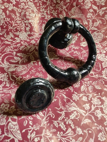 Victorian Heavy Door Knocker & Striker Cover