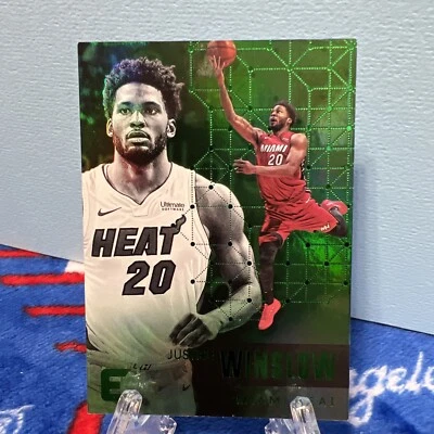 Justise Winslow 2017–18 Essentials Green Parallel No182 Miami Heat - Изображение 1 из 4