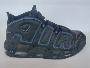Nike Air More Uptempo 96 Black Game Royal Iron Grey DV6487-001 Sz 8 - Picture 1 of 10